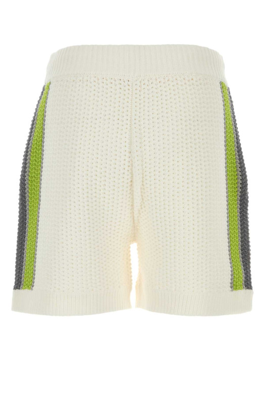 White crochet bermuda shorts White CASABLANCA (MSP26KW120801)