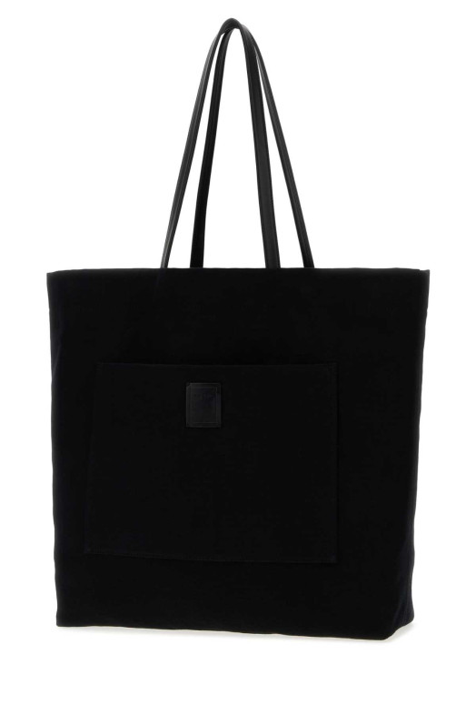 Black canvas Tori shopping bag THE ROW (W2115MW012)
