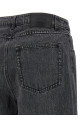 'Laced Leg' jeans Black