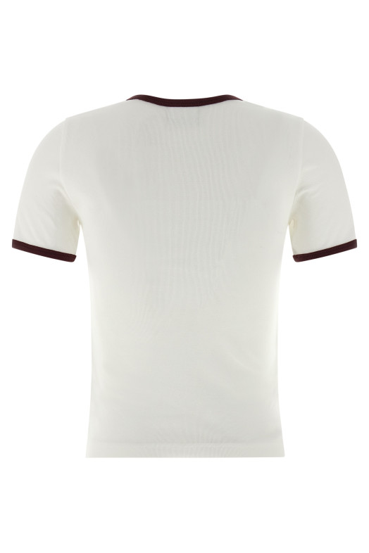 'Signature Contrast' T-shirt White
