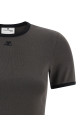 'Signature Contrast' T-shirt Gray