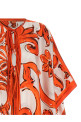 'Maiolica' dress orange