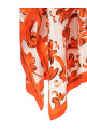 'Maiolica' dress orange