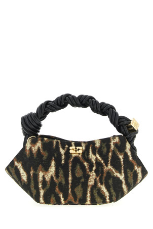 'Metallic Cloque Bou' handbag Brown