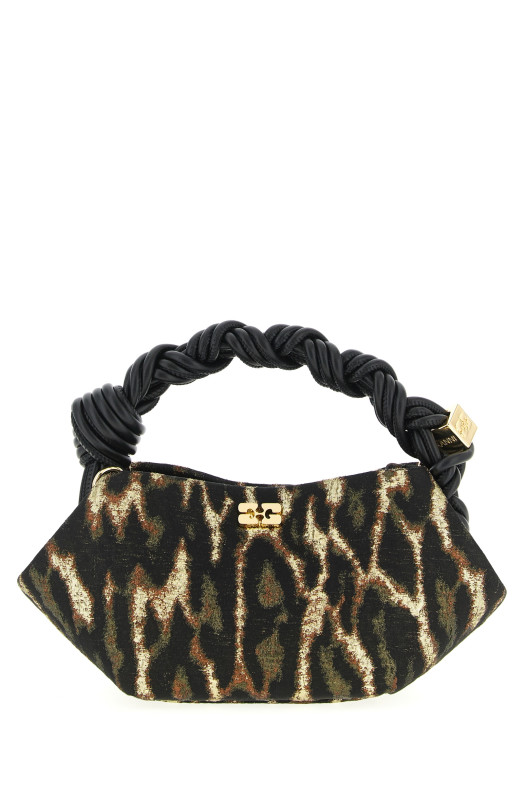 'Metallic Cloque Bou' handbag Brown
