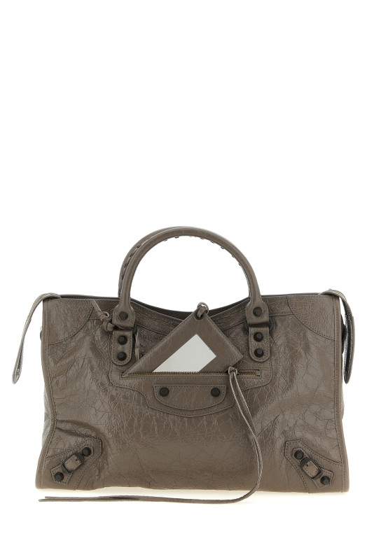 'Le City M' handbag Gray