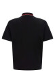 'Greca' polo shirt Black