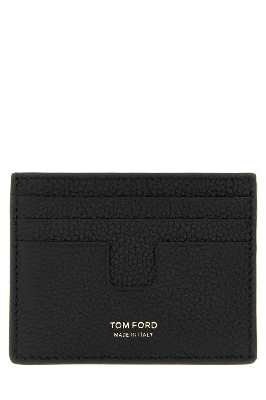 'T Line' card holder Black
