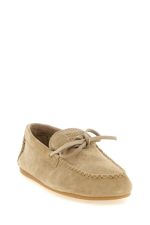 'Deck' loafers Beige