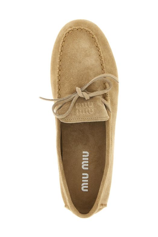 'Deck' loafers Beige