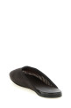 Mesh fabric slippers Black