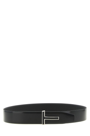 'Icon' reversible belt Black