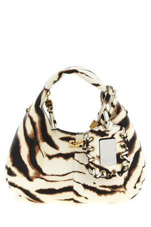 'Mini Hobo Zebra' handbag Multicolor