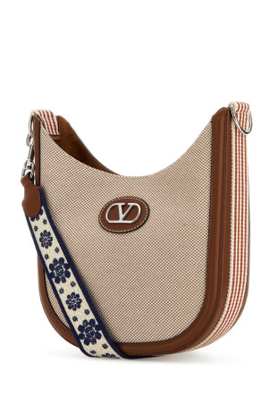 Top-tone canvas VLogo Signature shoulder bag VALENTINO GARAVANI (6W2B0R41NYP)