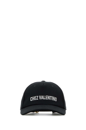 Midnight blue cotton baseball cap VALENTINO GARAVANI (6Y2HDA41FVH)