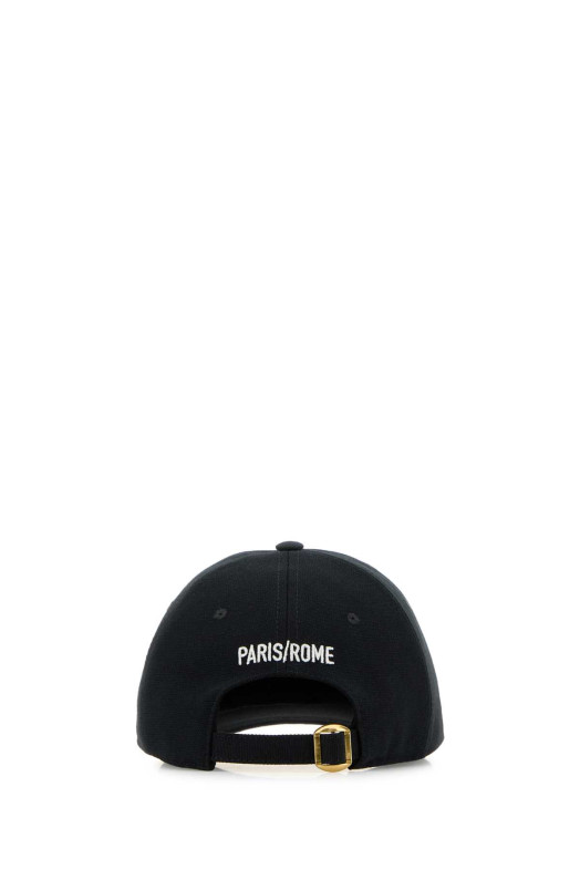 Midnight blue cotton baseball cap VALENTINO GARAVANI (6Y2HDA41FVH)
