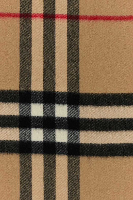 Вышитый кашемировый шарф BURBERRY, многоцветный (8076576)