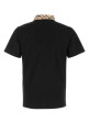 Black piquet polo shirt Black BURBERRY (8126965)