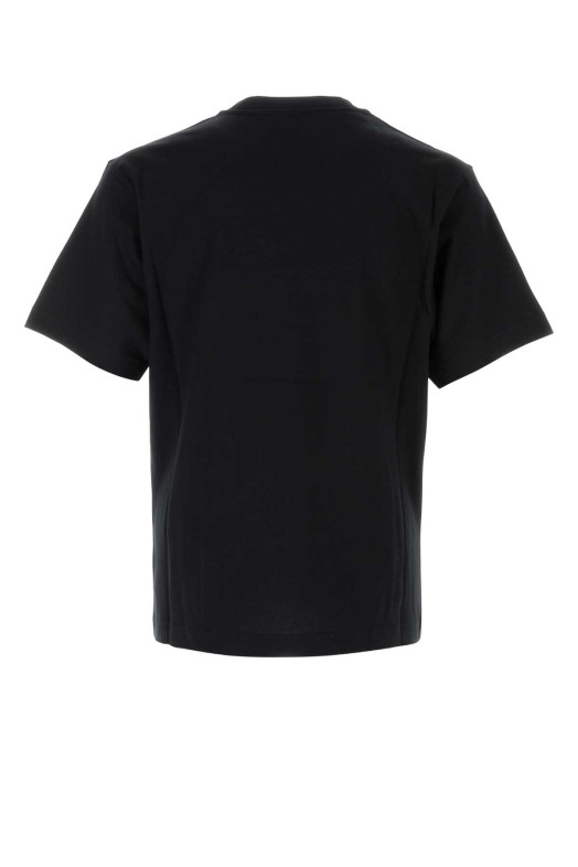 Black cotton t-shirt Black BURBERRY (8128196)