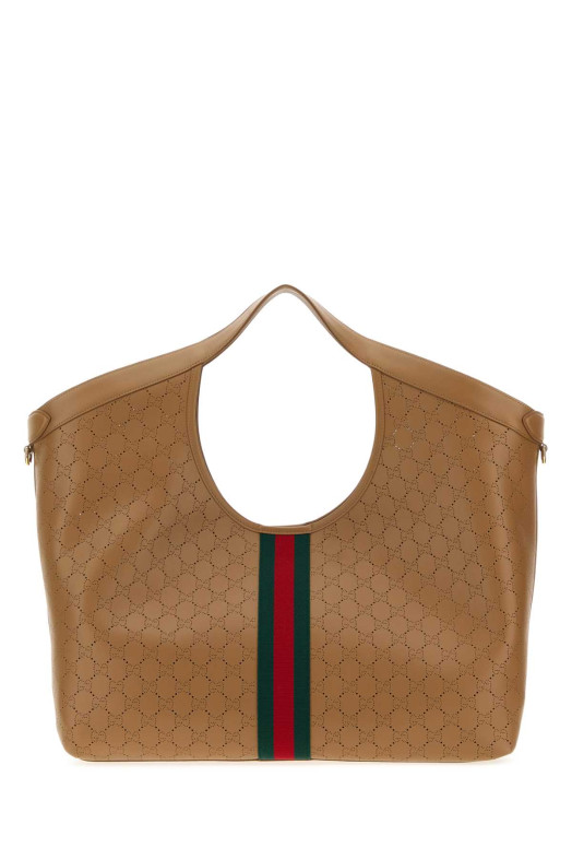Большая сумка для покупок Gucci Giglio из верблюжьей кожи (853971AAG3K)