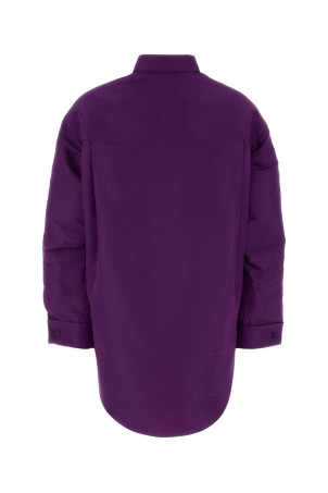 Purple silk shirt BALENCIAGA (872318TUP19)