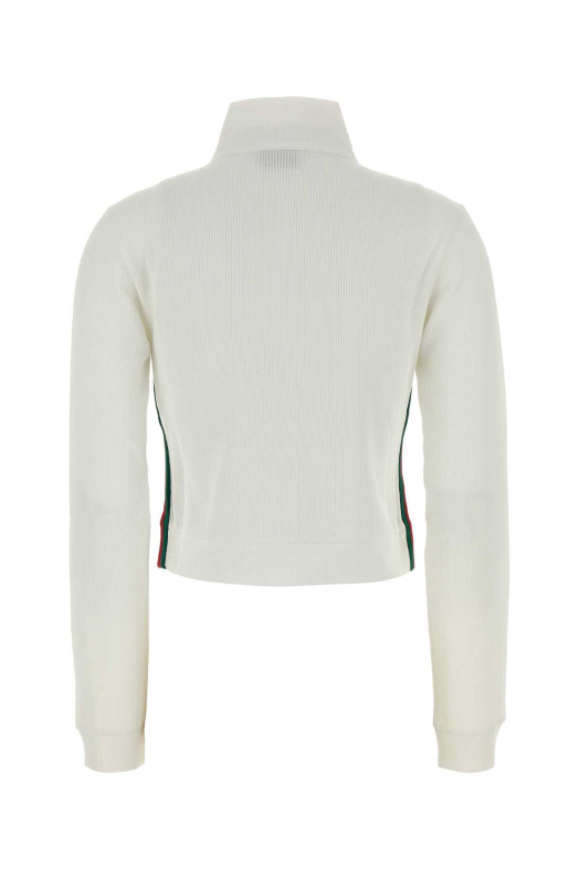 Белая толстовка GUCCI (875656XJHYN)