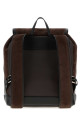 Dark brown suede VLogo Signature backpack VALENTINO GARAVANI (9Y2B0T64PDT)