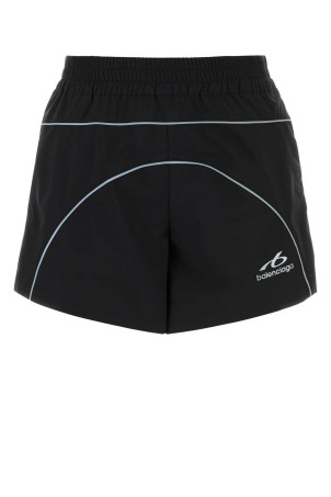 Black polyester shorts Black BALENCIAGA (A002BCTUO41)