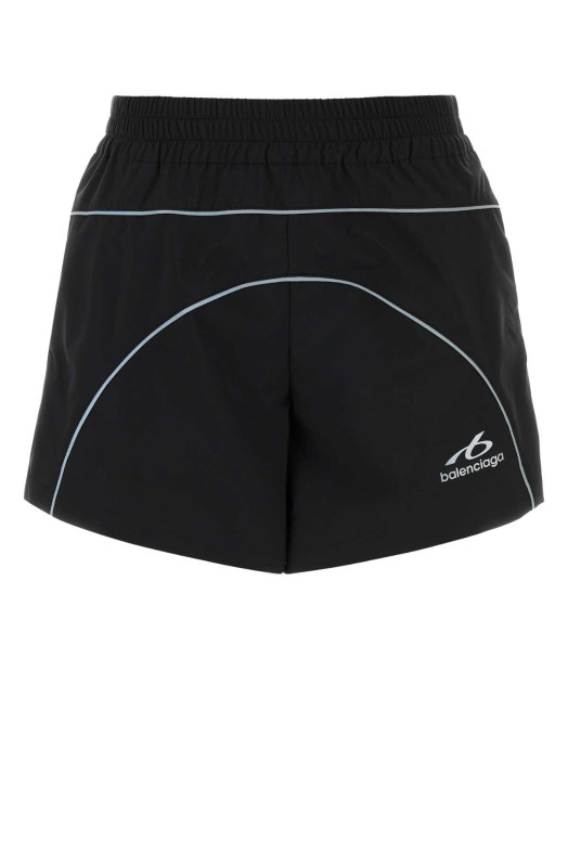 Black polyester shorts Black BALENCIAGA (A002BCTUO41)