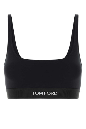Black stretch modal bra TOM FORD (BRJ016JEX011)