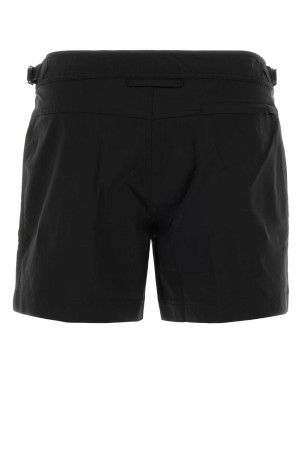 Black polyester swimming shorts TOM FORD (BSS001FMN067)