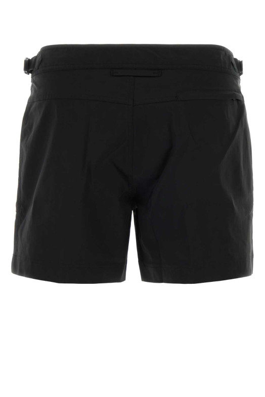 Black polyester swimming shorts TOM FORD (BSS001FMN067)
