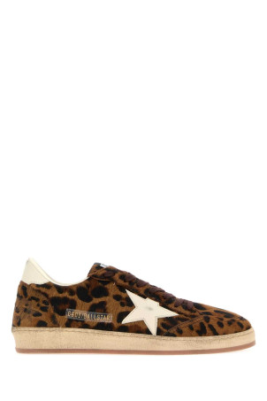 Printed calf hair Ball Star sneakers GOLDEN GOOSE DELUXE BRAND (GMF00117F008703)