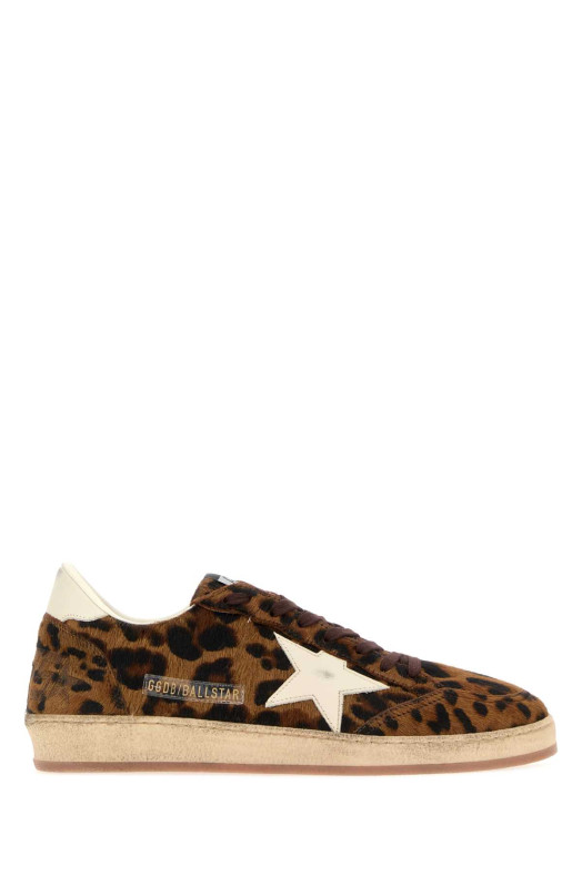 Кросівки Ball Star з принтом із телячої шкіри, GOLDEN GOOSE DELUXE (GMF00117F008703)