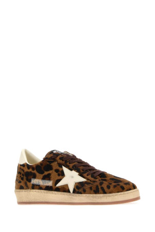 Printed calf hair Ball Star sneakers GOLDEN GOOSE DELUXE BRAND (GMF00117F008703)