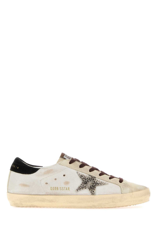 Chalk leather Super Star sneaker GOLDEN GOOSE DELUXE BRAND (GWF00101F008746)