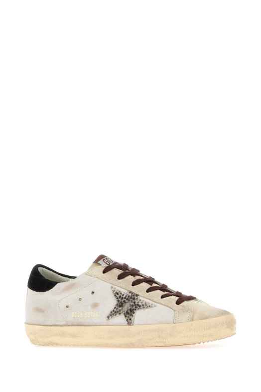 Chalk leather Super Star sneaker GOLDEN GOOSE DELUXE BRAND (GWF00101F008746)