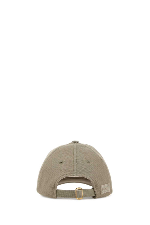 Бейсболка з полотна сірого кольору «Dove» від LOEWE (K820358X89)
