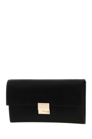 Black satin clutch TOM FORD (L1947TSA001P)