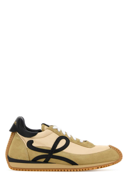 Two-tone fabric and suede Flow Runner 2.0 sneakers LOEWE (LFR2282X05)