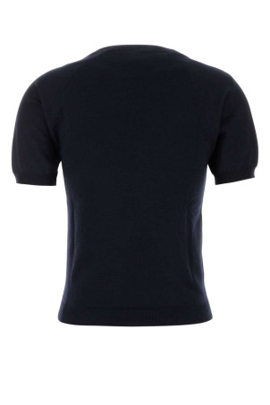 Midnight blue wool sweater Blue MIU MIU (MMLA63SOOO16WJ)