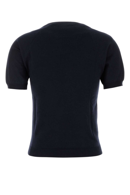 Midnight blue wool sweater Blue MIU MIU (MMLA63SOOO16WJ)