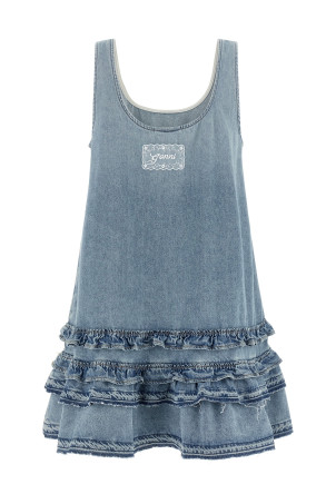 Denim dress BLUE