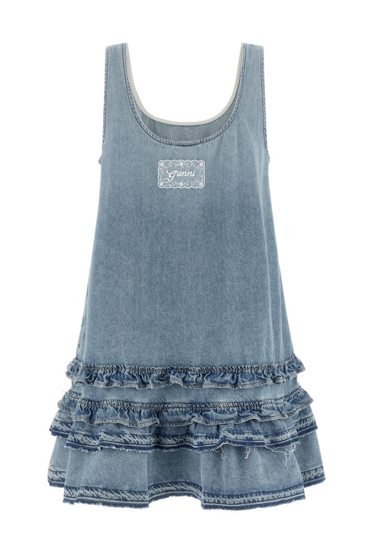 Denim dress BLUE