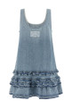 Denim dress BLUE