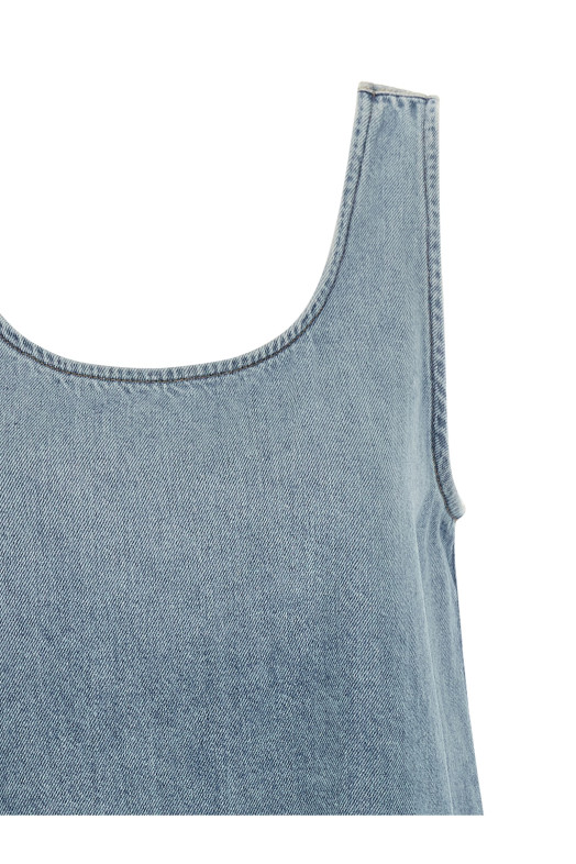 Denim dress BLUE