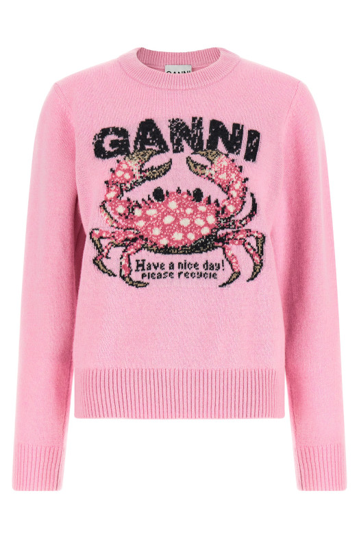 'Crab' sweater Pink