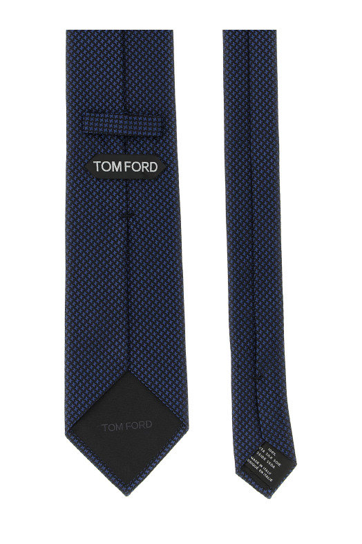 Silk tie Blue