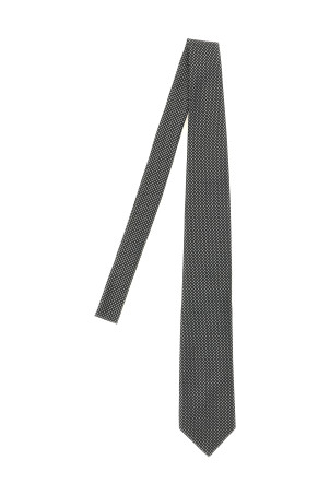 Silk tie Gray