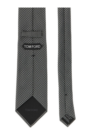 Silk tie Gray